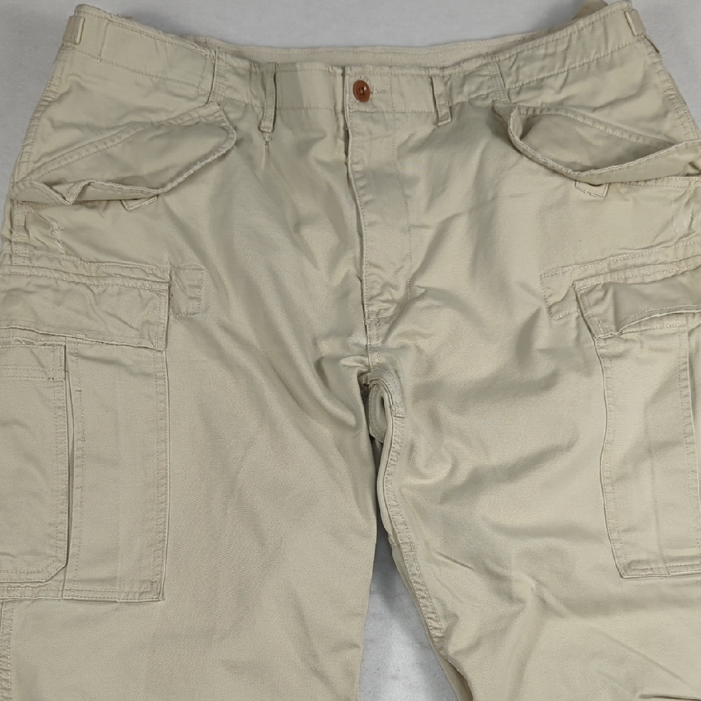 Polo Ralph Lauren Cargo Paratrooper Tactical Military Cargo Pants Mens Size‎ 38